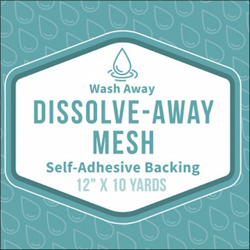 Baby Lock Dissolove Away Mesh Self Adhesive