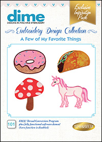 DIME Inspiration Designs - A Few of My Favorite Things