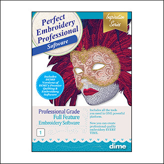 DIME Inspiration Software - Perfect Embroidery Pro