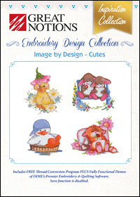 Great Notions Embroidery Designs - Image by Design – Cutes