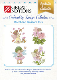 Great Notions Embroidery Designs - Morehead Blossom Tots