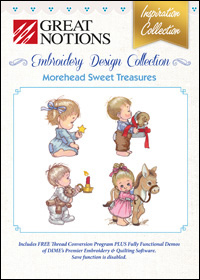 Great Notions Embroidery Designs - Morehead Sweet Treasures