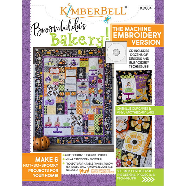 KIMBERBELL DESIGNS - BROOMHILDA’S BAKERY, MACHINE EMBROIDERY