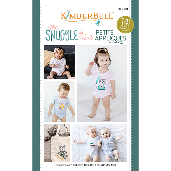 Kimberbell Designs - The Snuggle is Real, Petit Appliques
