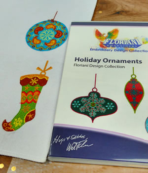 Floriani Holiday Ornaments Designs