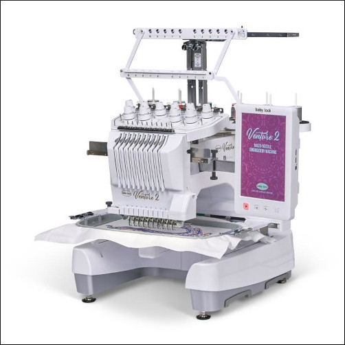 Baby Lock Venture 2 Multi Needle Embroidery Machine