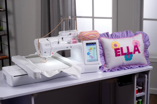 Baby Lock Luna Sewing and Embroidery Machine Display