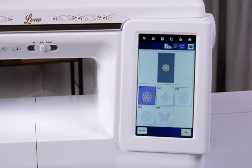 Baby Lock Luna Sewing and Embroidery Machine Crochet Screen
